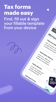 Скриншот приложения e-taxfiller: edit pdf forms - №5