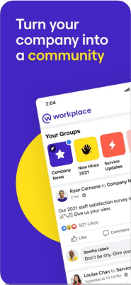 Скриншот приложения Workplace from Meta - №1