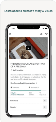 Скриншот приложения Kickstarter - №3