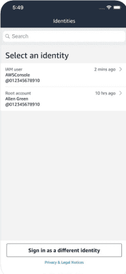 Скриншот приложения AWS Console - №8