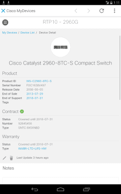 Скриншот приложения Cisco Technical Support - №9