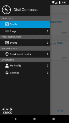 Скриншот приложения Cisco Disti Compass - №1