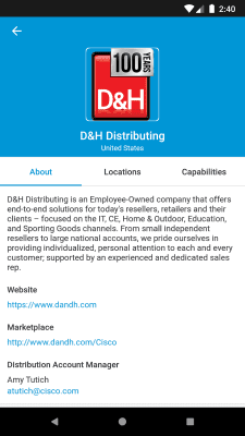 Скриншот приложения Cisco Disti Compass - №6