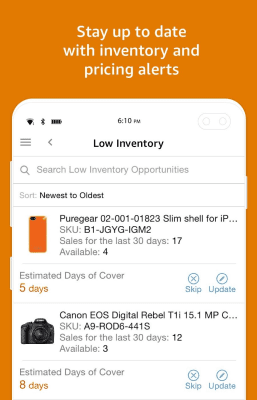 Скриншот приложения Amazon Seller - №5