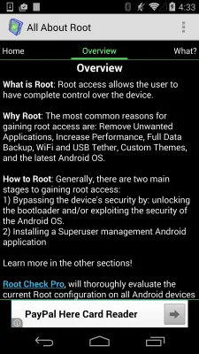 Скриншот приложения Root for Android - All About - №7