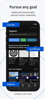 Скриншот приложения Coursera - №3