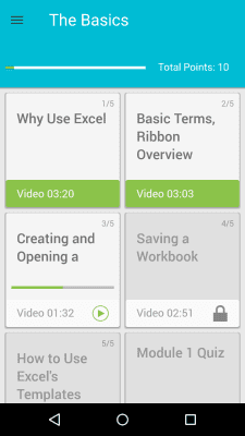 Скриншот приложения Учим Excel - №2