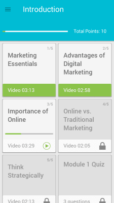 Скриншот приложения Учим цифровой маркетинг - №2