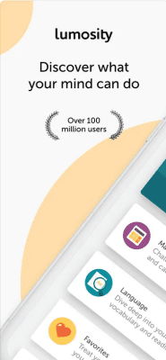 Скриншот приложения Lumosity Mobile - №1