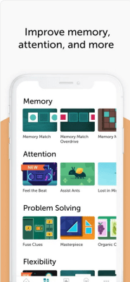 Скриншот приложения Lumosity Mobile - №3