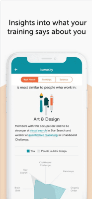Скриншот приложения Lumosity Mobile - №7