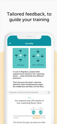 Скриншот приложения Lumosity Mobile - №8