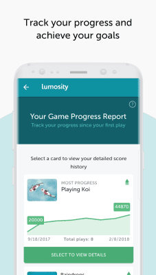 Скриншот приложения Lumosity - №5