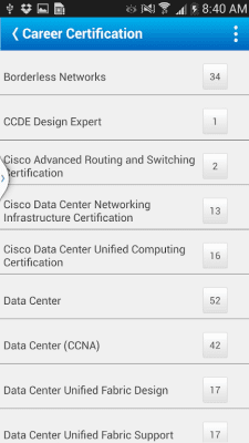Скриншот приложения Cisco Partner Education - mPEC - №4
