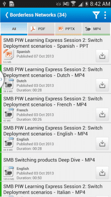 Скриншот приложения Cisco Partner Education - mPEC - №5