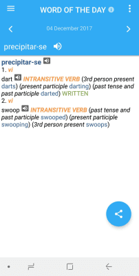 Скриншот приложения EnglishPortuguese Mini Dictionary - №4