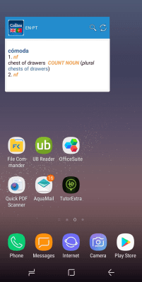 Скриншот приложения EnglishPortuguese Mini Dictionary - №7