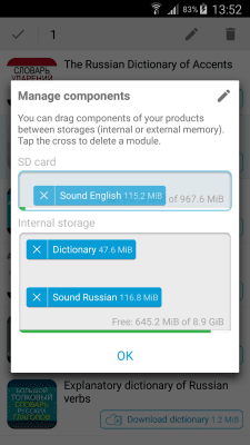 Скриншот приложения XXI Century Dictionaries - №5