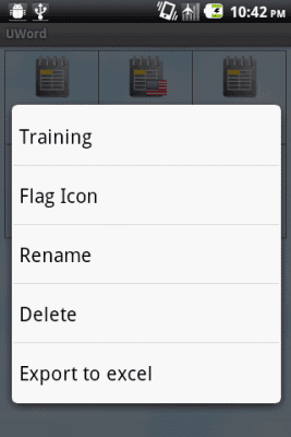 Скриншот приложения UWord - словарь - №5