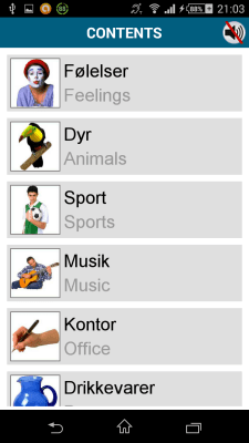 Скриншот приложения Датский 50 языков - №6