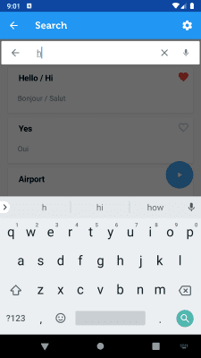 Скриншот приложения Learn French Phrasebook - №7