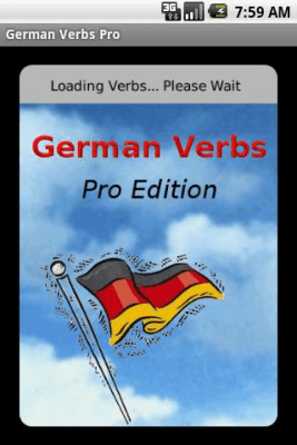 Скриншот приложения German Verbs Pro - №1