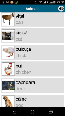 Скриншот приложения Romanian 50 languages - №7