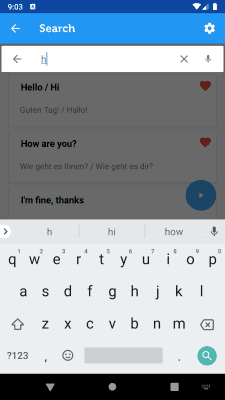 Скриншот приложения Learn German Phrasebook - №7