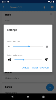 Скриншот приложения Learn Bahasa Indonesian - №5
