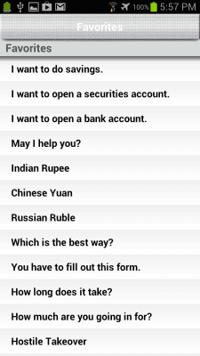 Скриншот приложения Financial Chinese - №4