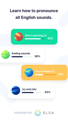 Скриншот приложения ELSA Speak: Коррекция Акцента - №5