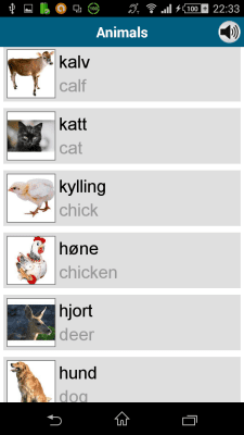 Скриншот приложения Норвежский 50 языков - №7