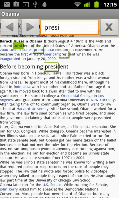 Скриншот приложения Wiki Droyd - №8