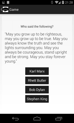 Скриншот приложения Quotes - №5