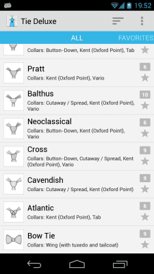 Скриншот приложения Tie Deluxe - №1