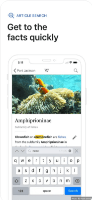Скриншот приложения Википедия - №5