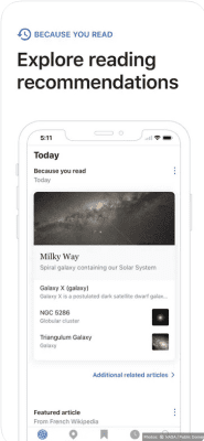 Скриншот приложения Википедия - №6