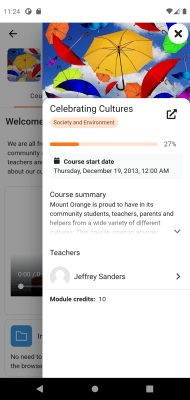 Скриншот приложения Moodle - №3