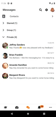 Скриншот приложения Moodle - №7