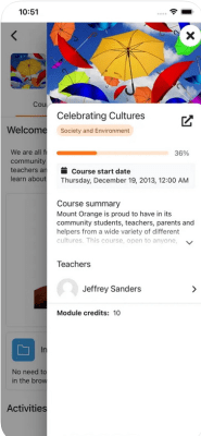 Скриншот приложения Moodle - №3