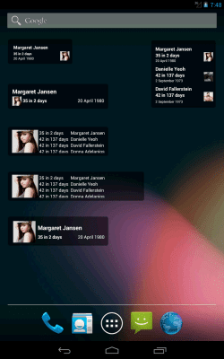 Скриншот приложения Дни рождения - №12