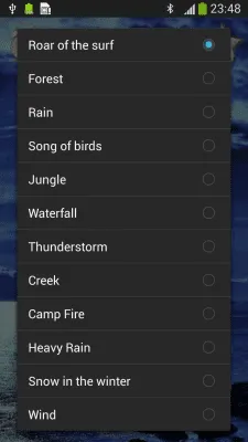 Скриншот приложения Звуки Природы: расслабление - №7