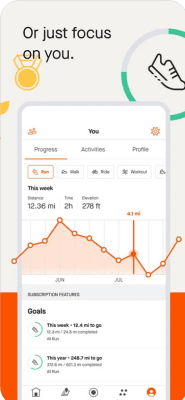 Скриншот приложения Strava Бег и велоспорт – GPS-трекер - №9