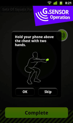 Скриншот приложения Squats Workout - №3