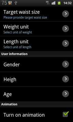 Скриншот приложения Дневник веса - №5