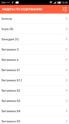 Скриншот приложения Состав продуктов - №5