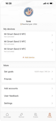 Скриншот приложения Zepp Life - №3