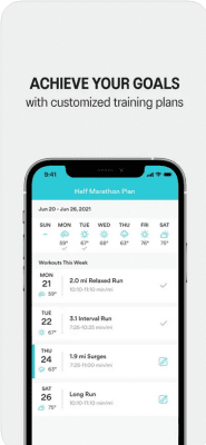 Скриншот приложения Runkeeper — пробежки с GPS - №3