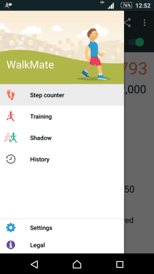 Скриншот приложения WalkMate - №1