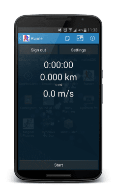 Скриншот приложения Runner - №1